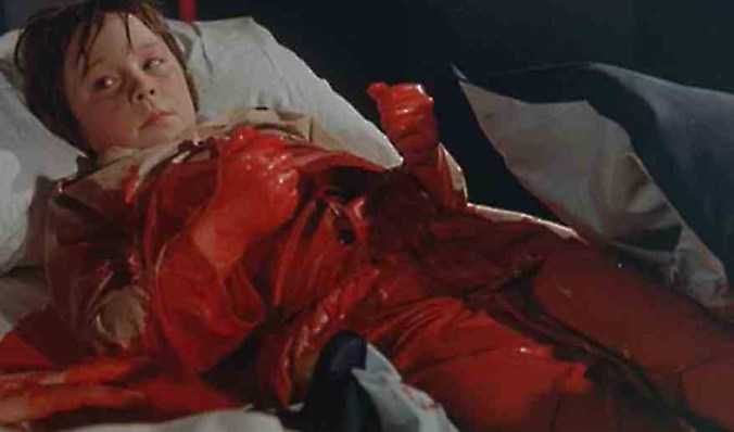 HOW MANY TIMES DO I HAVE TO TELL YOU, DON'T DRINK SO MUCH RED TEMPERA PAINT BEFORE BED???